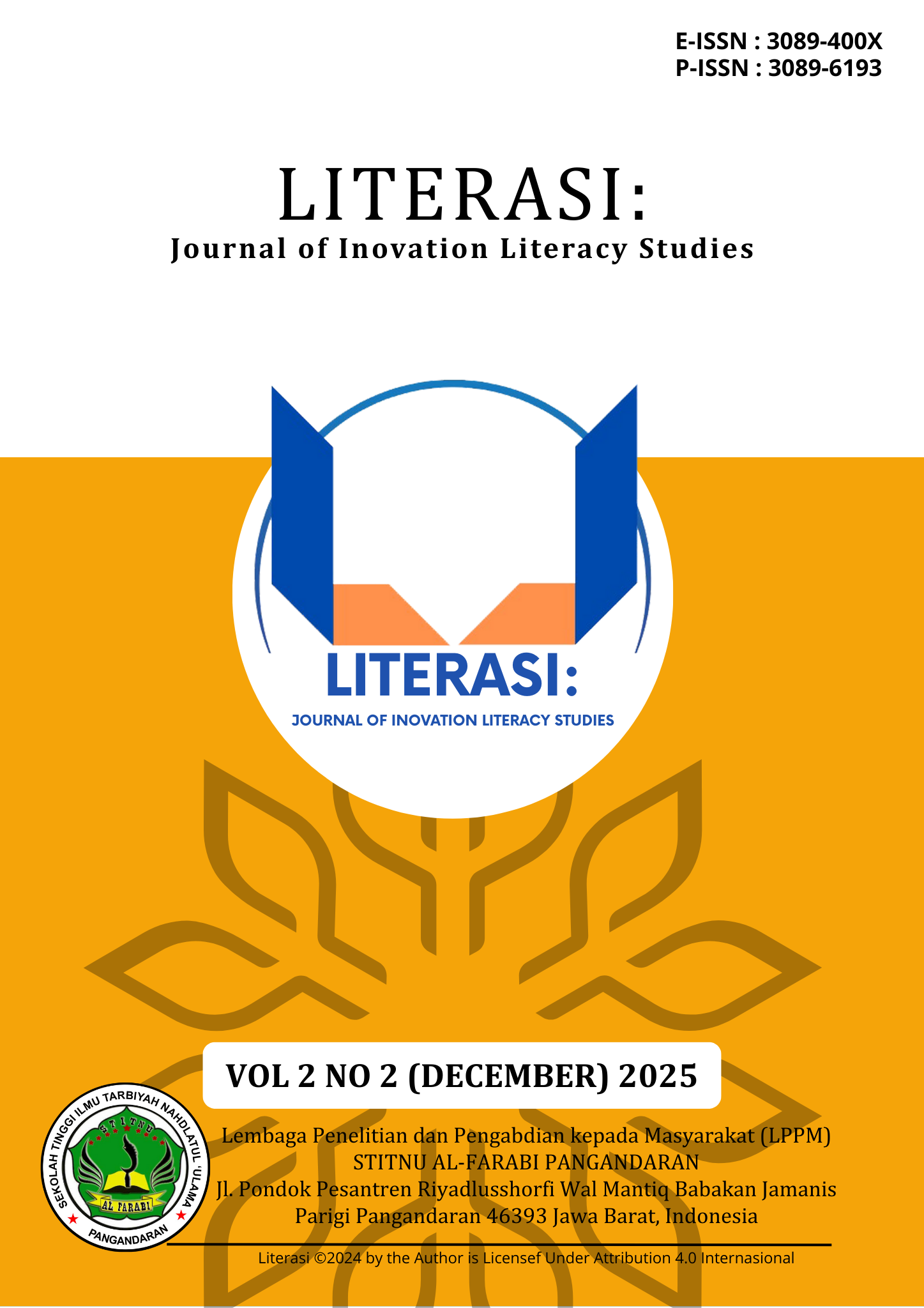 					View Vol. 2 No. 2 (2025): December
				